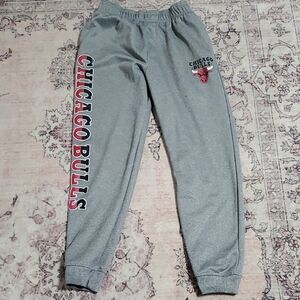 NBA Chicago Bulls Kids Gray Sweatpants